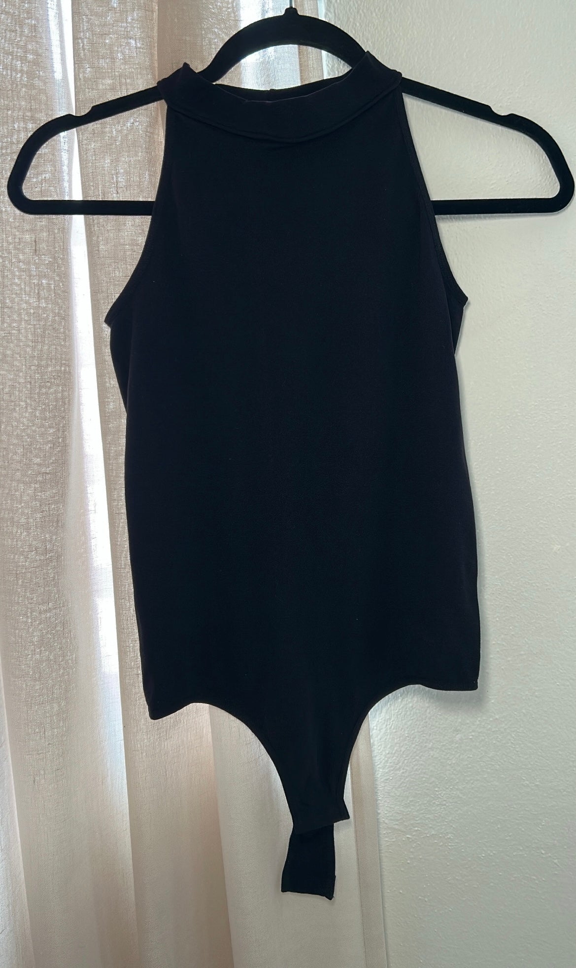High neck bodysuit