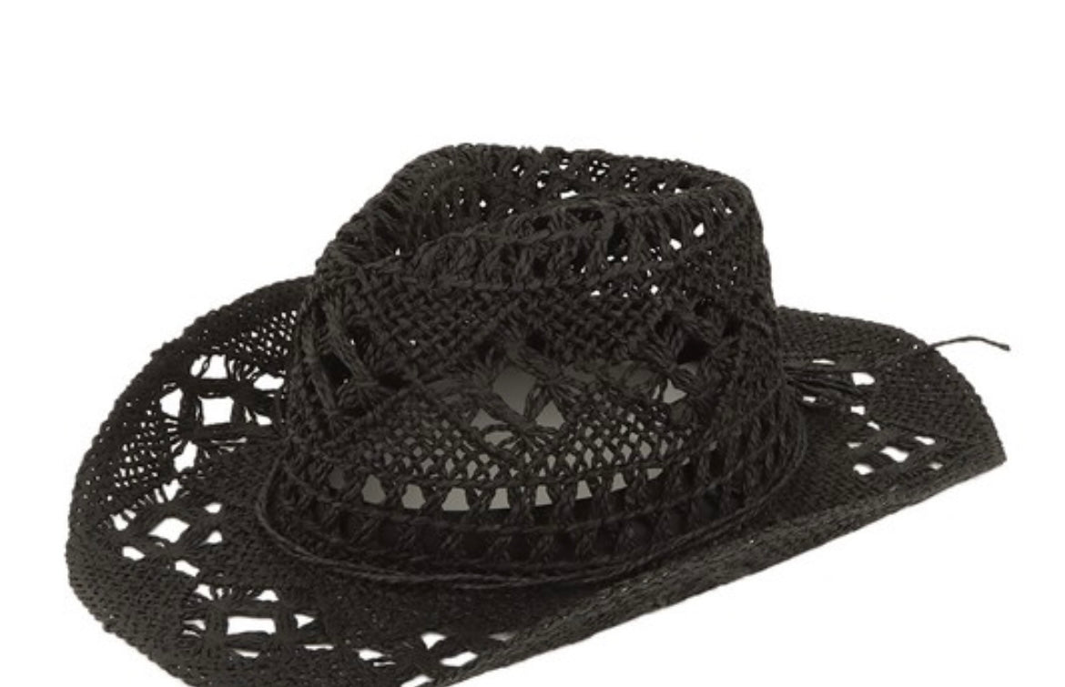 Black cowboy hat