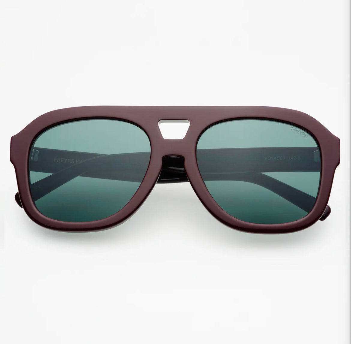 Bold Burgundy Sunglasses
