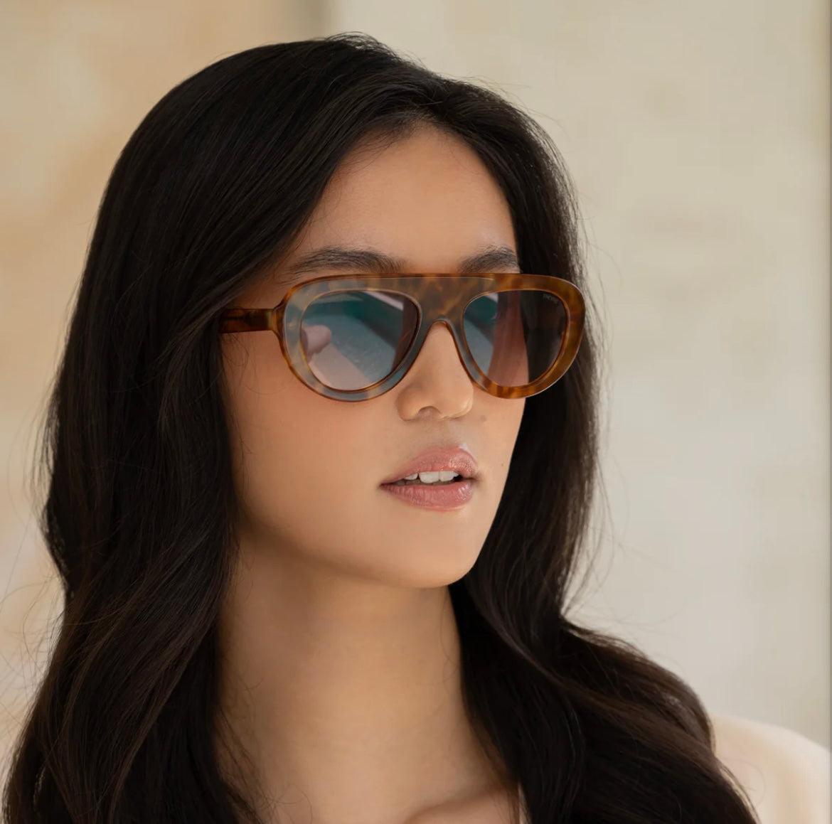 Sunset aviator sunglasses