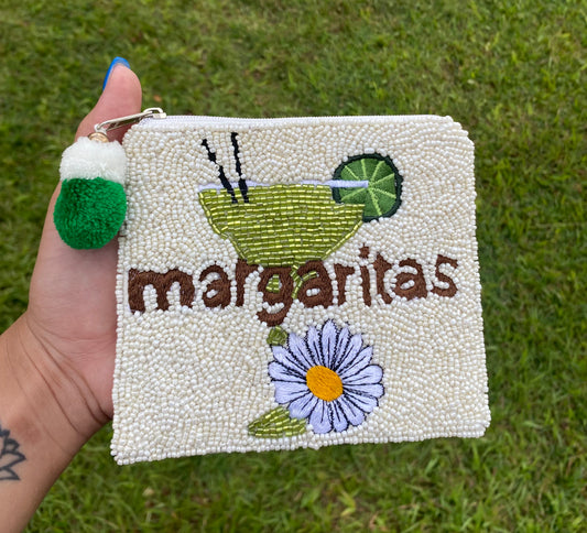 Comprar cartera con cuentas Margarita